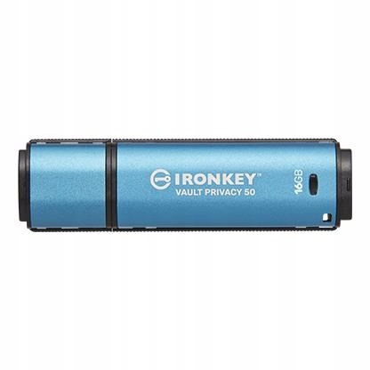 Kingston 16GB IronKey Vault Privacy 50 AES-256 šifrovanie, Fips 197…