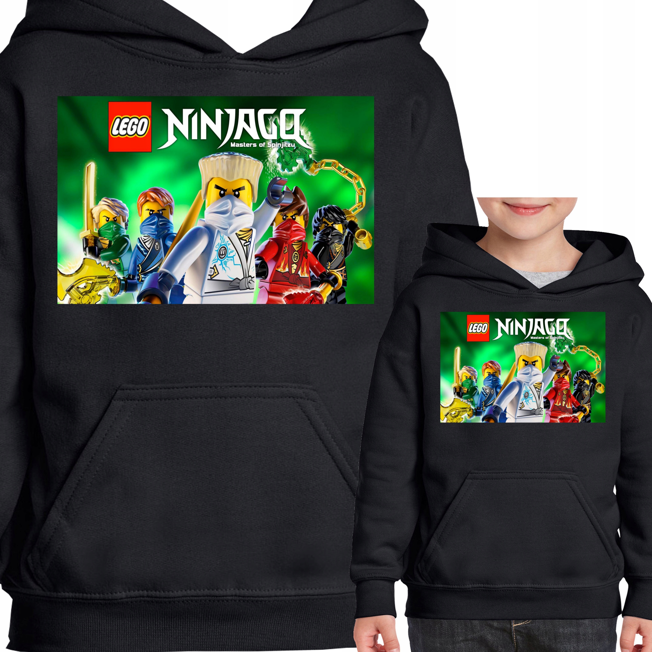 

3011 Bluza Z Kapturem Lego Ninjago Prezent 140