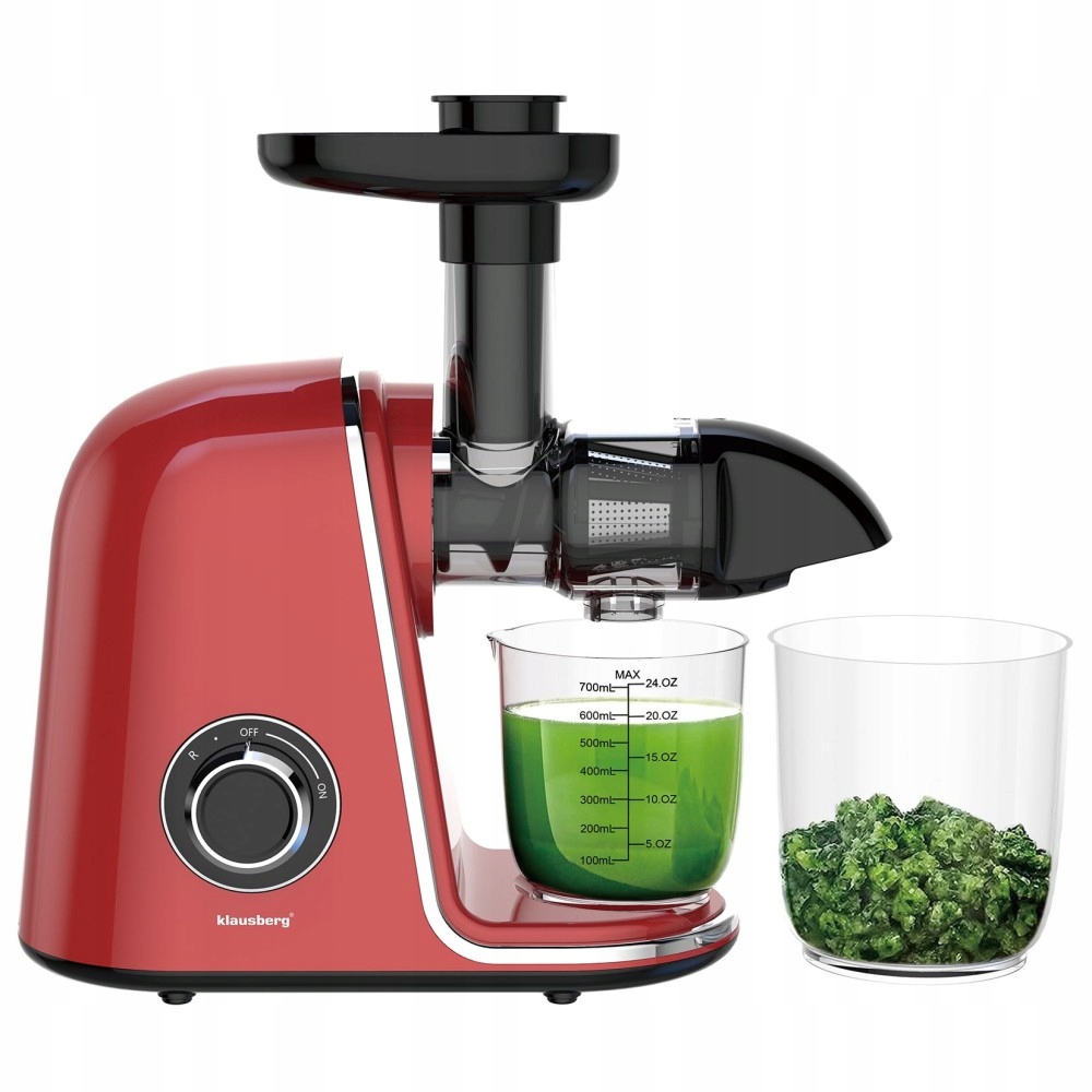Pomalý odšťavňovač ovoce a zeleniny horizontální 150 W KB-7870 Klausberg
