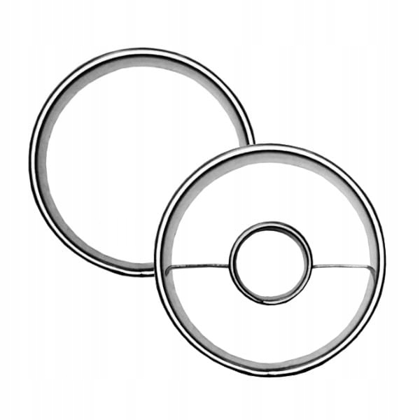 

Foremki do ciastek kółeczka z kółkiem w środku 4cm