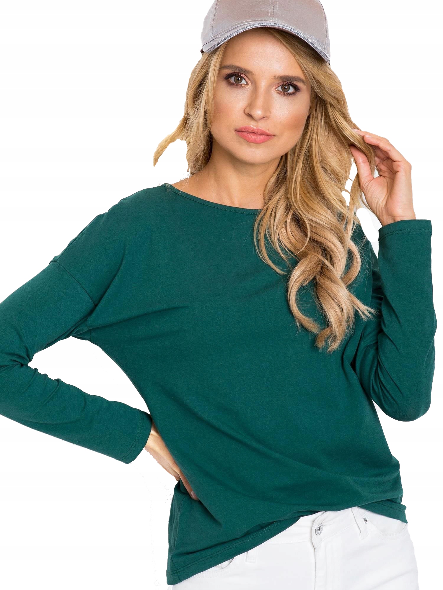 

Wygodna Bluzka Damska Bawełniana longsleeve - M