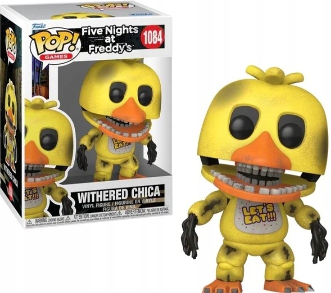 Funko POP! FIVE NIGHTS AT FREDDY'S Games 1084 Withered Chica FNAF