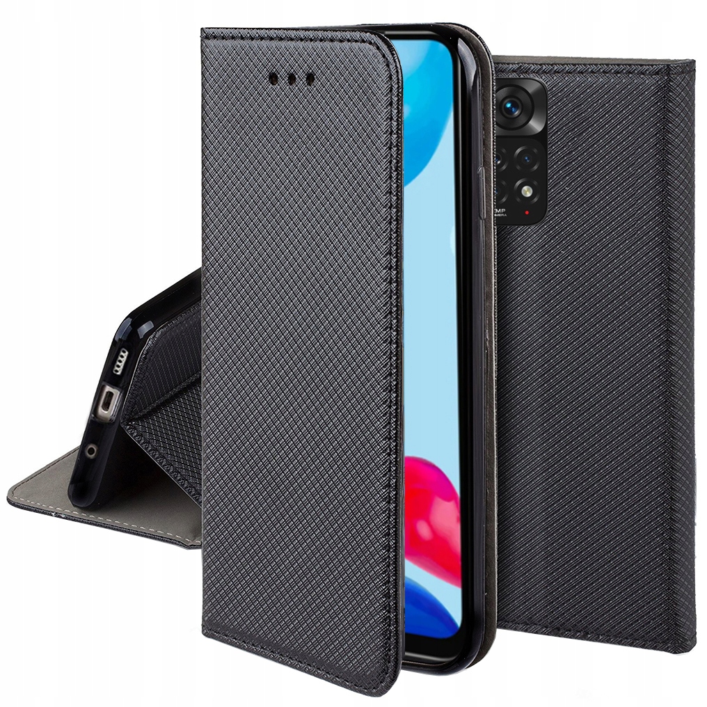 ETUI do XIAOMI REDMI NOTE 11 / 11S MAGNET PORTFEL + SZKŁO