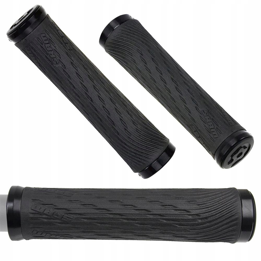 Chwyty kierownicy Sram 125 mm czarne przykręcane