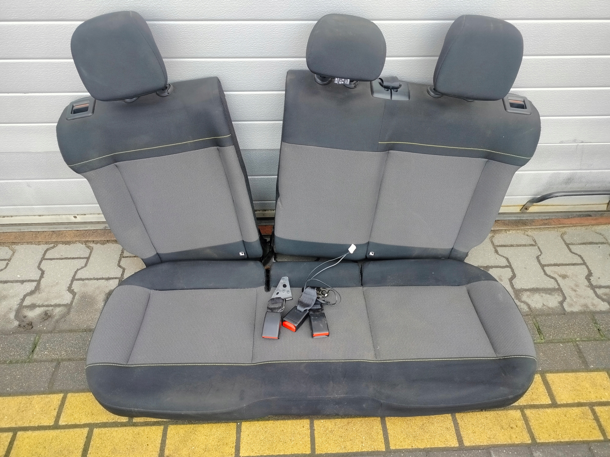 CITROEN C3 III KANAPA TYŁ FOTELE PÓŁKA