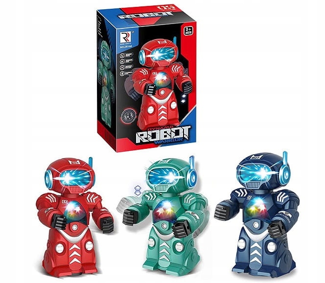TAŃCZĄCY ROBOT NA BATERIE ŚWIATŁO DŹWIĘK KOSMITA Stan opakowania oryginalne