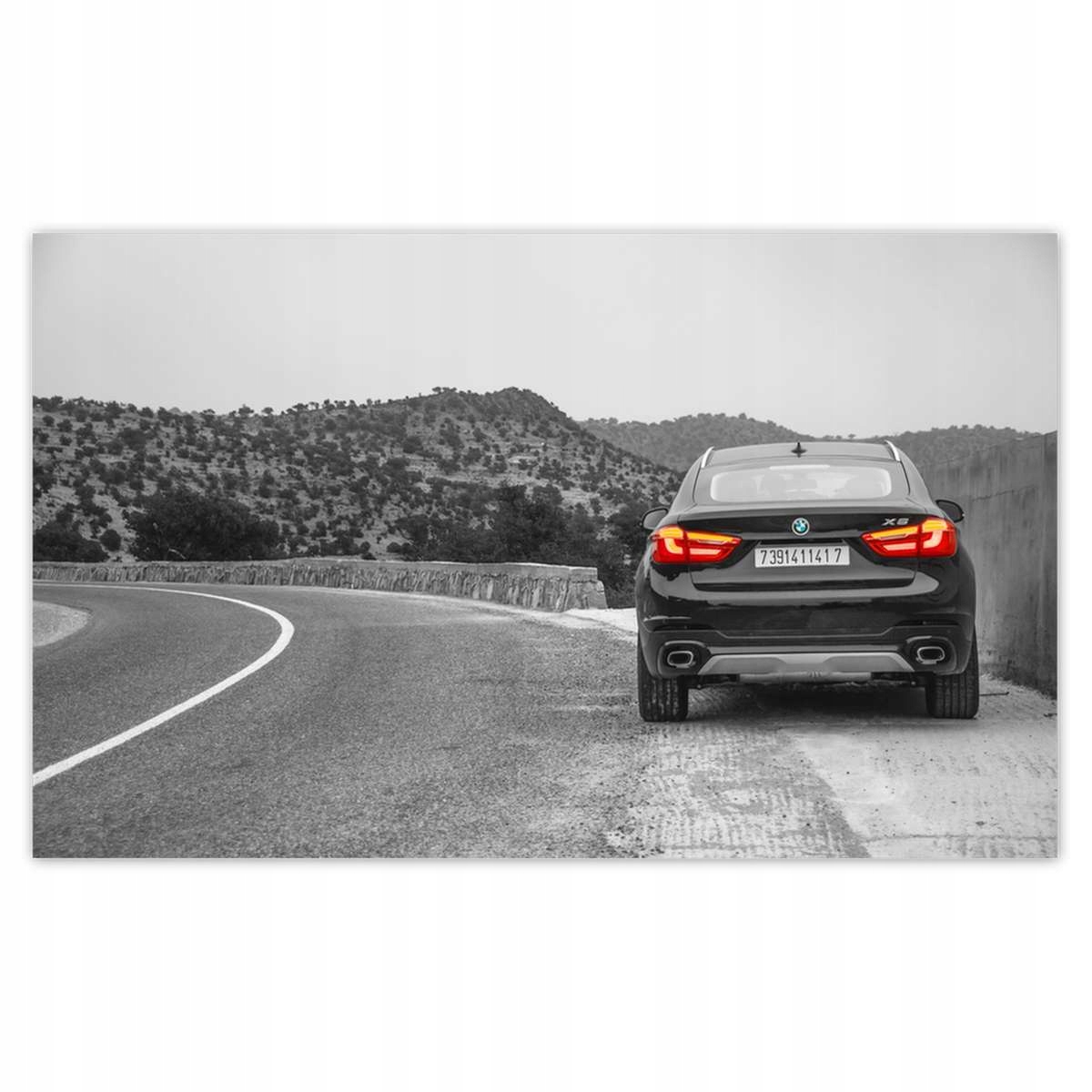 Fototapety 416x254 Bmw čierne X6