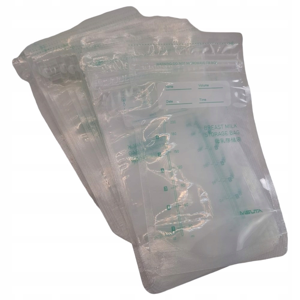 Woreczki Do Przechowywania Mleka 200ml 30Szt Marka inna