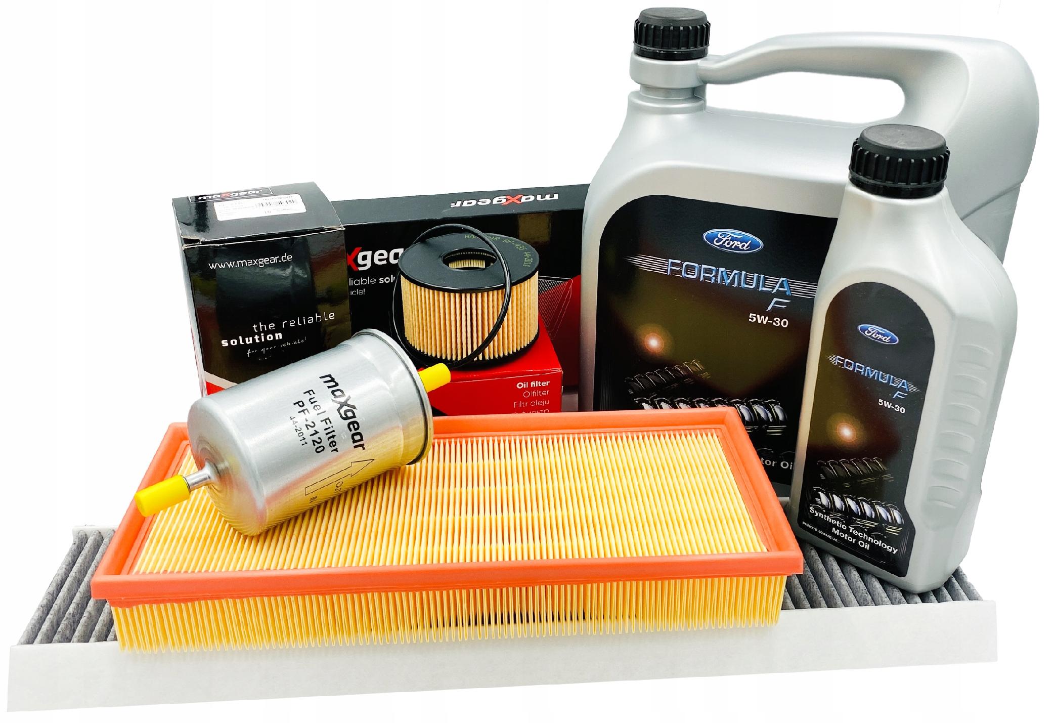 

4 Filtry 6L Oleju 5W30 Ford Mondeo MK3 2.0TDCI