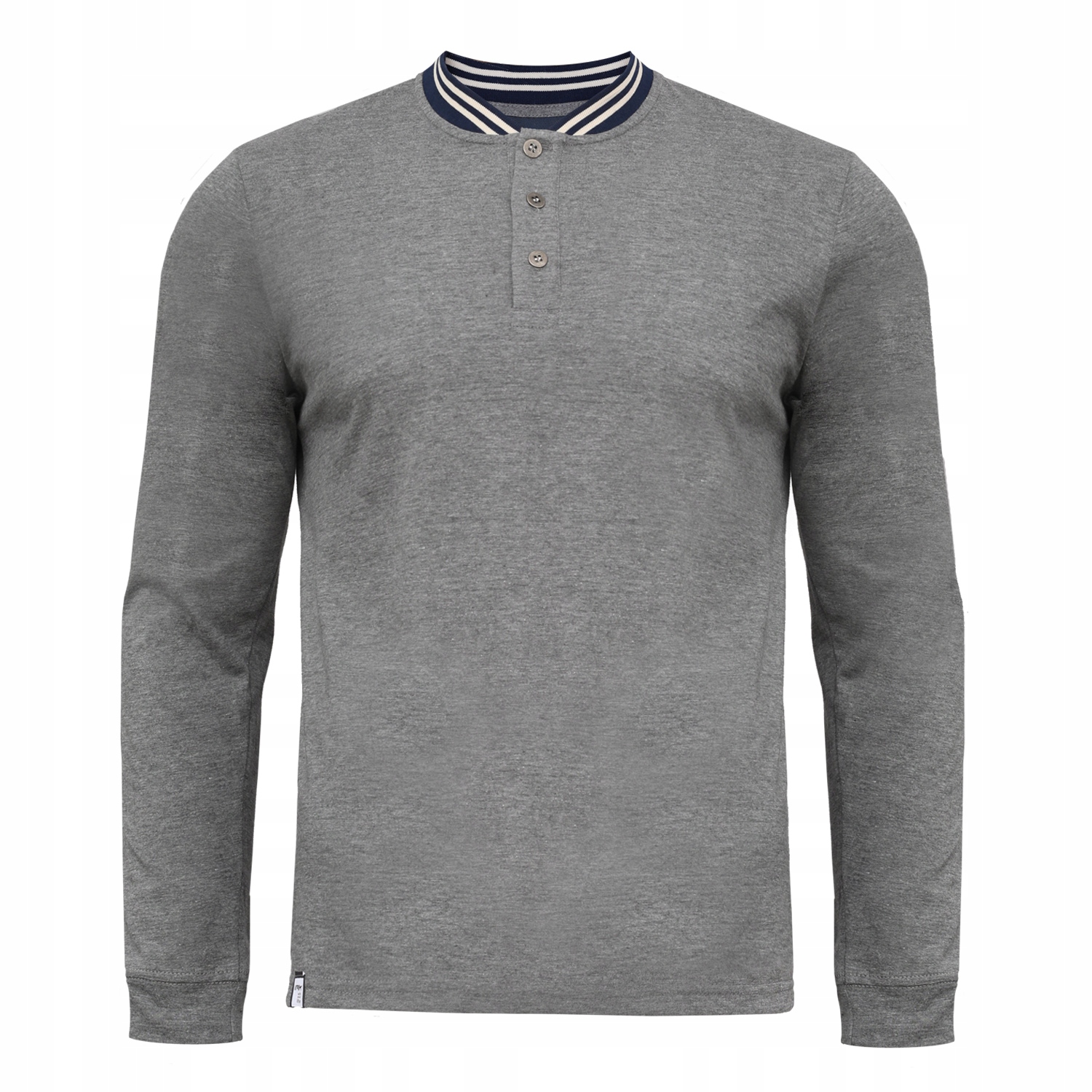 Zachary Tričko s dlouhým rukávem Longsleeve Zachary Šedé XXL