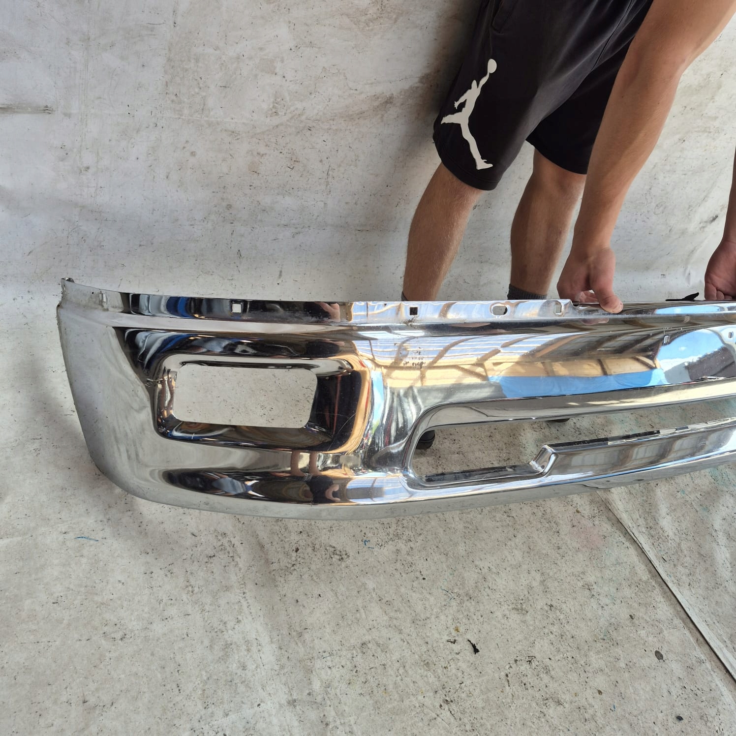 DODGE RAM IV 09- bumper front front