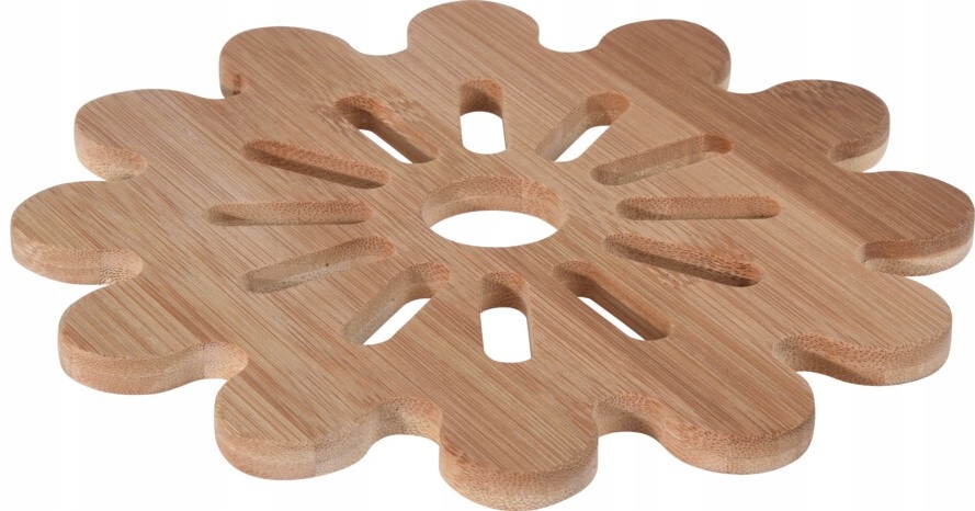 

Bambusowa Podkładka Podstawka Pod Garnek 20 CM