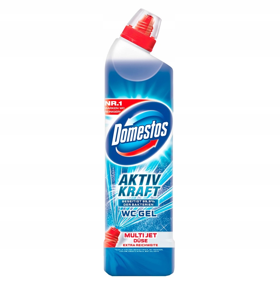 

Domestos Aktiv Kraft Wc Gel Ocean Fresh 1l De