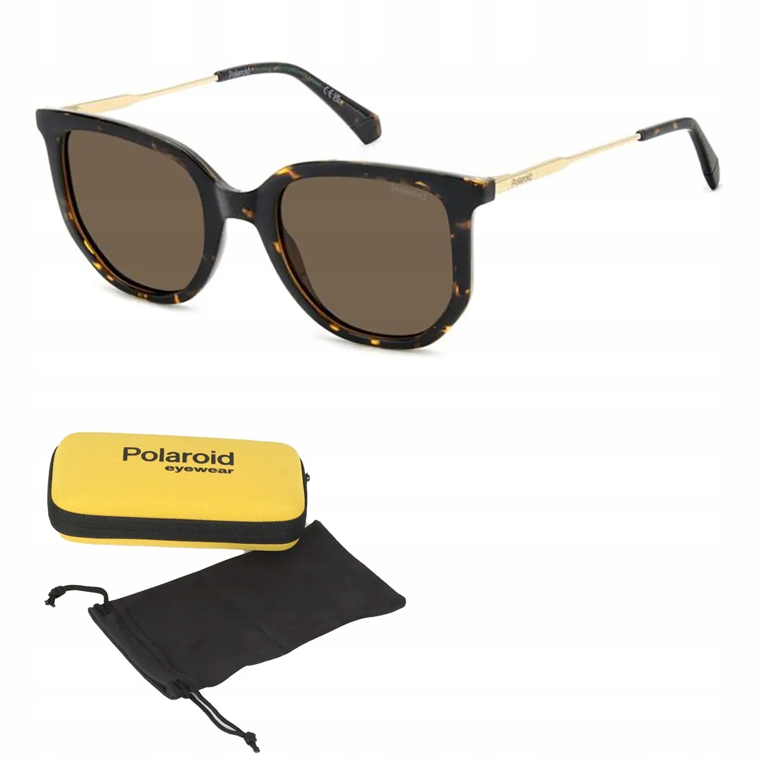 Polaroid 4185/086 Hnědé polarizační sluneční brýle
