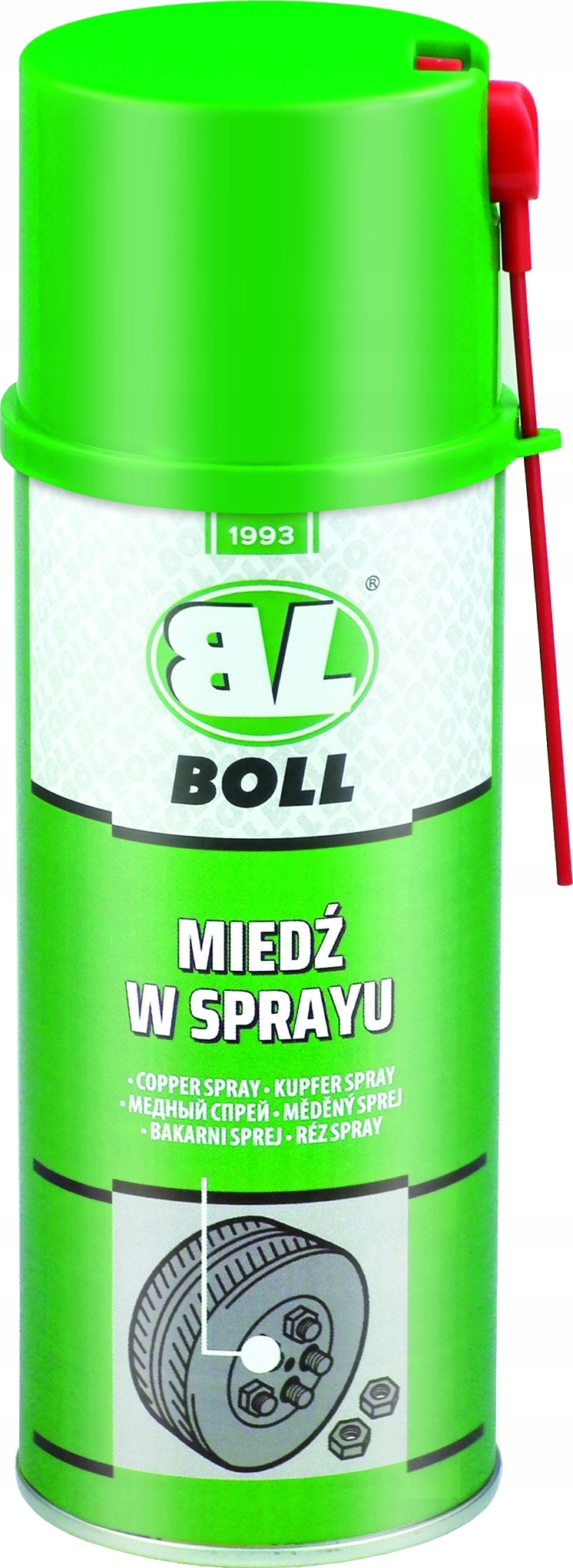 Boll miedź w sprayu