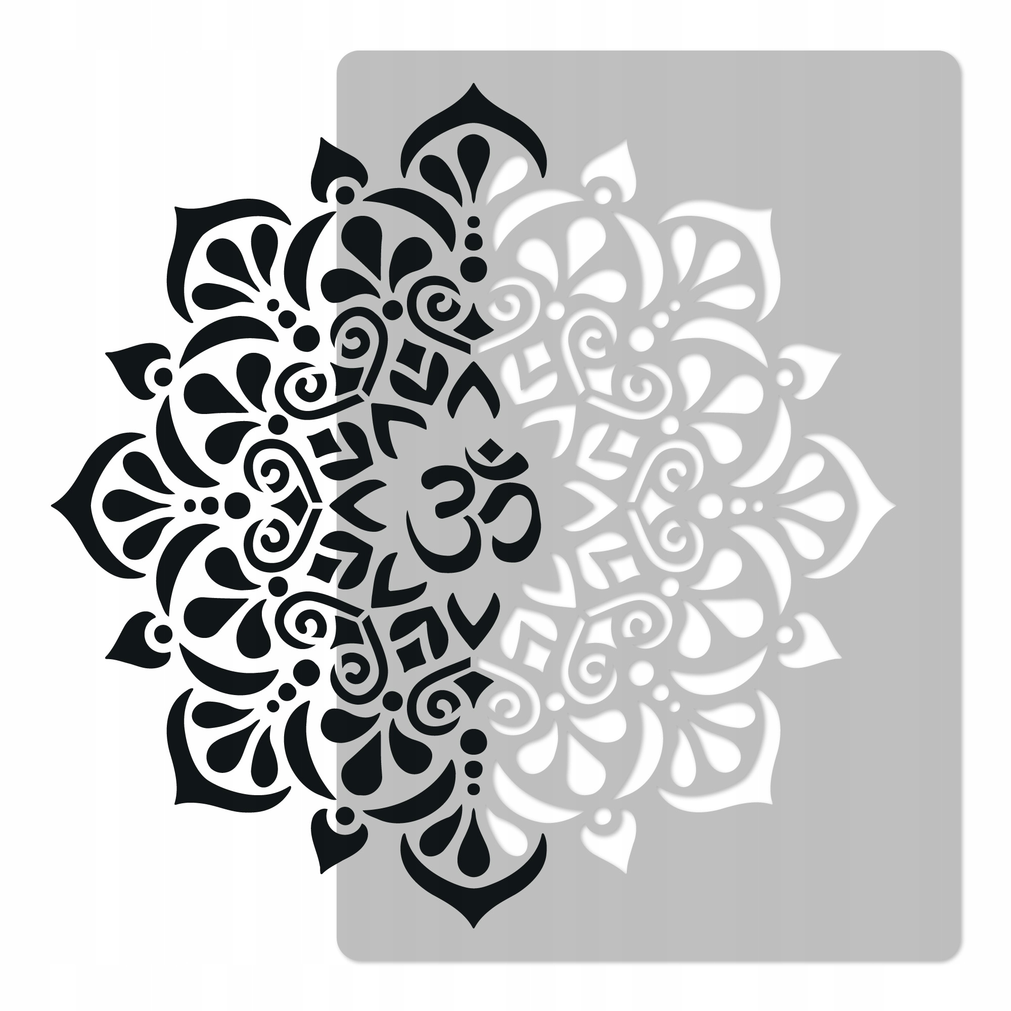 

Szablon Malarski wielokrotny / 65x95 / Om Mandala