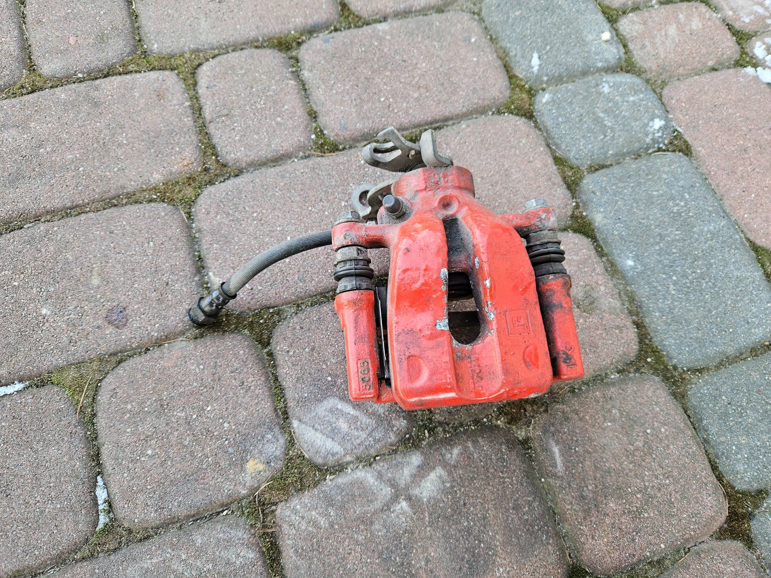 caliper rear part rear brakes brake jazmo left Opel Corsa E