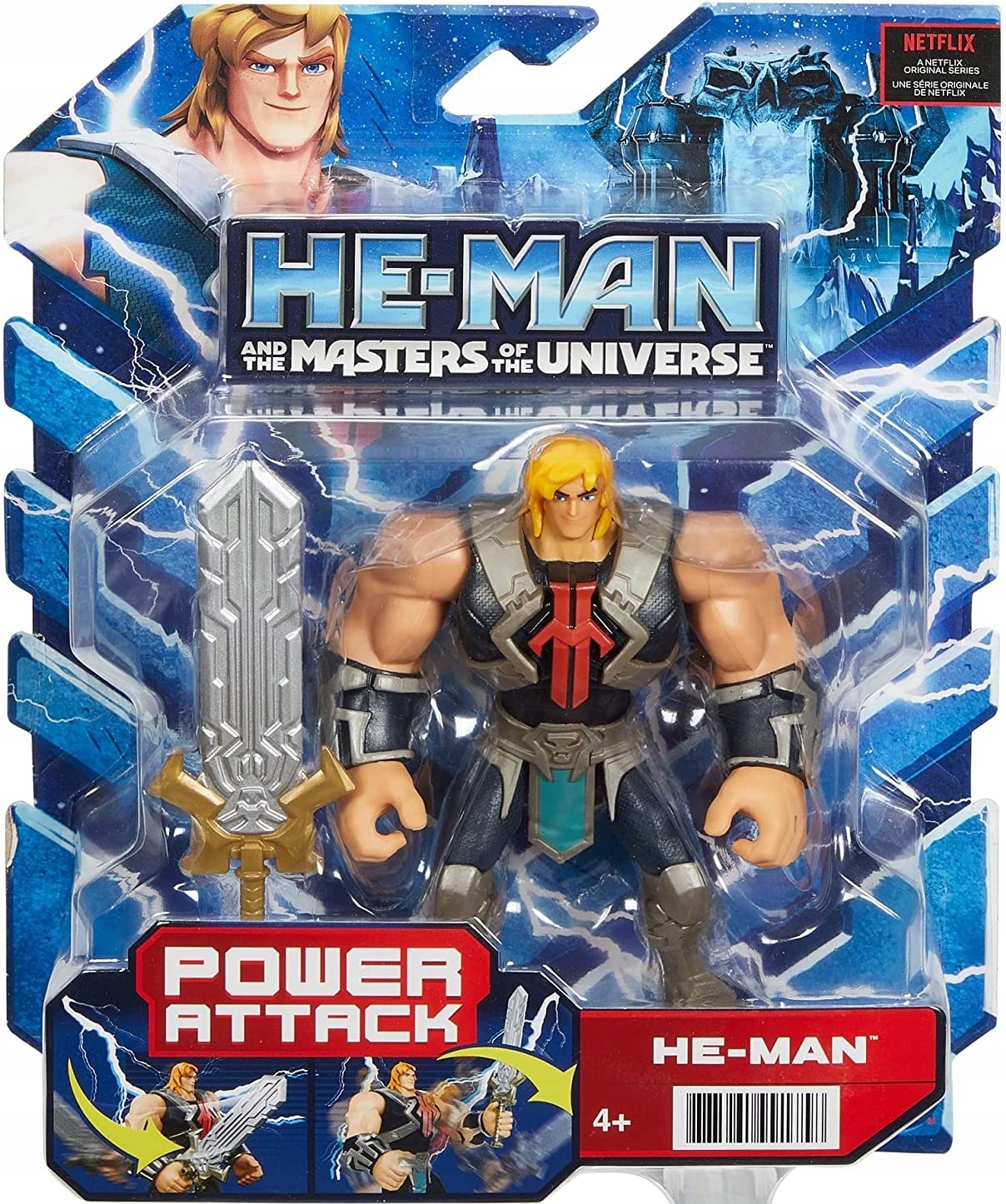 

He-man Władcy Wszechświata Ruchoma Figurka Mattel