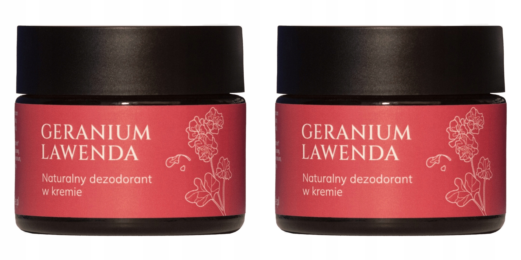 2x Mg Life Geranium – přírodní krémový deodorant levandule
