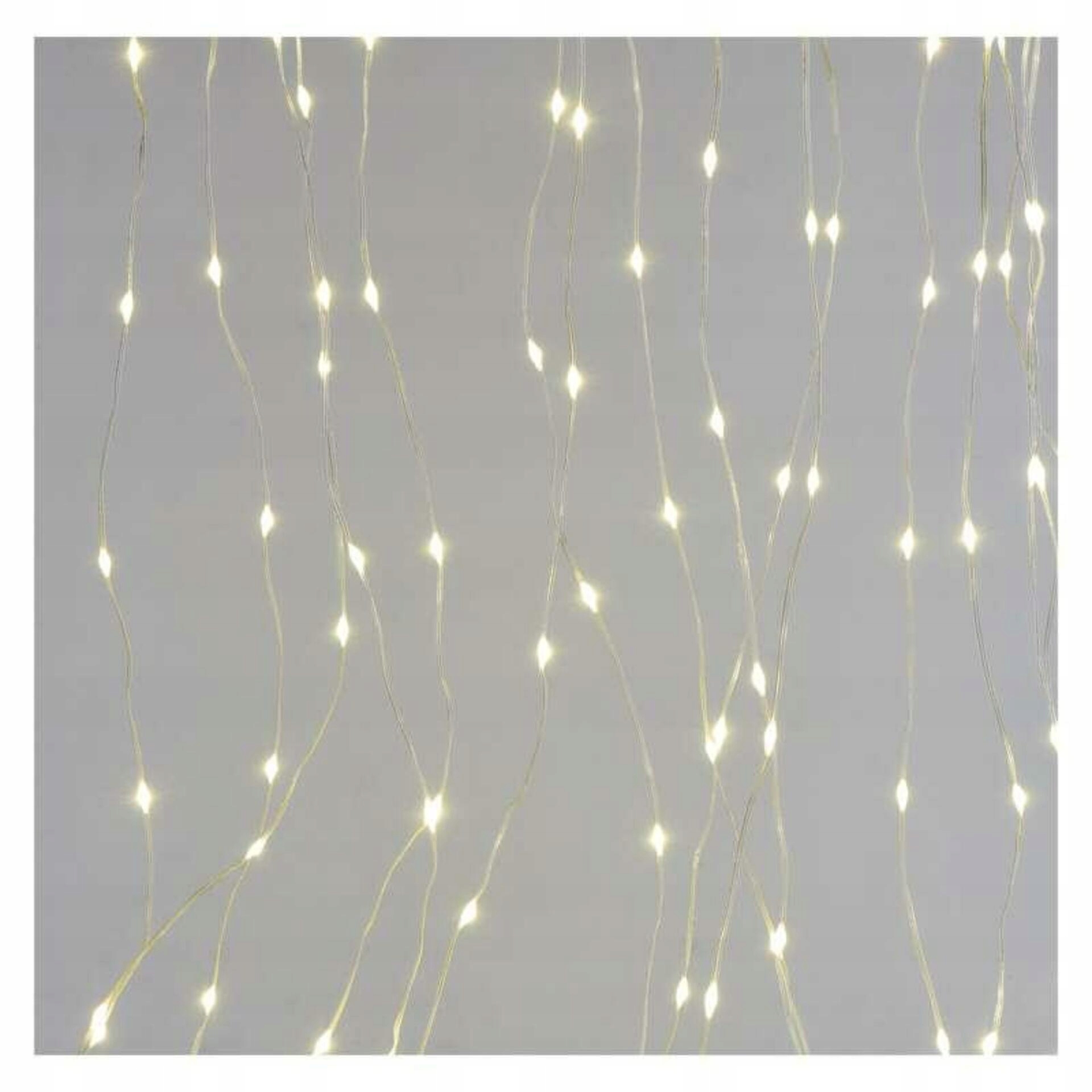 Emos Led vánoční nano řetěz záclona, 1,7x2 m, venkovní i vnitřní, teplá b