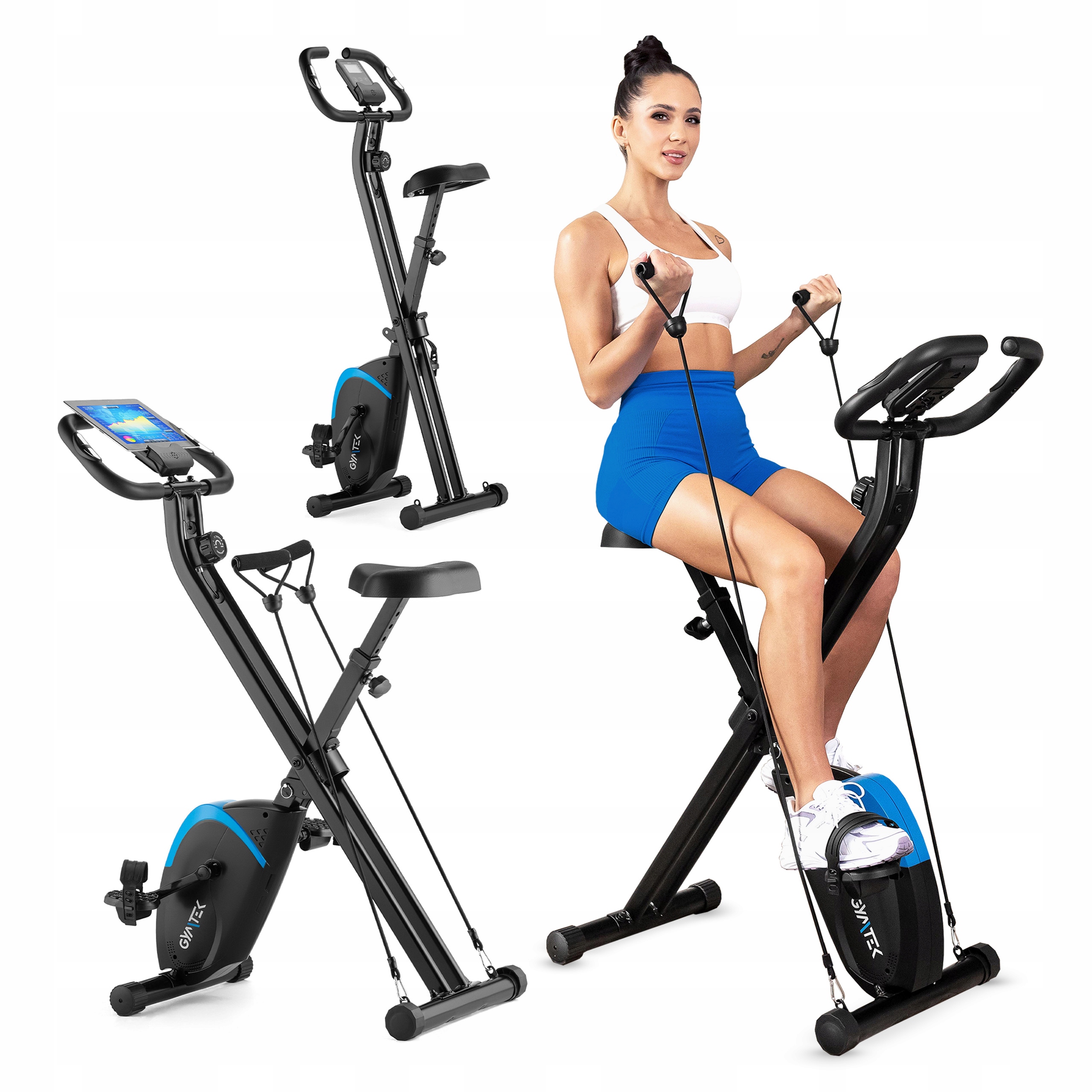 Stacionární Skládací Rotoped Magnetický Do 120 Kg Gymtek