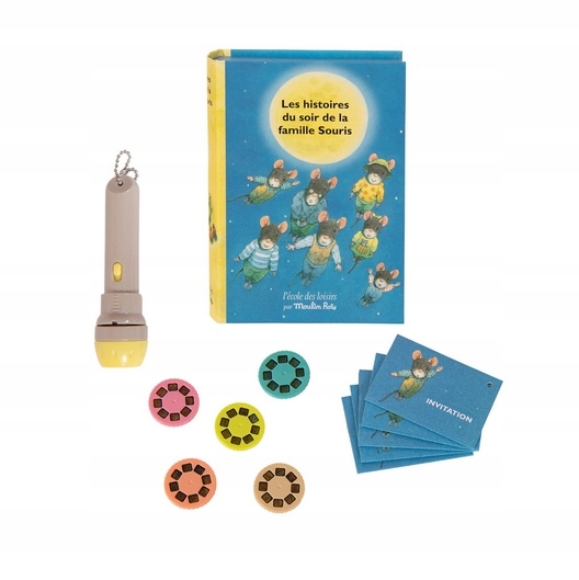 

Moulin Roty: Opowieści z książki lampka projektor