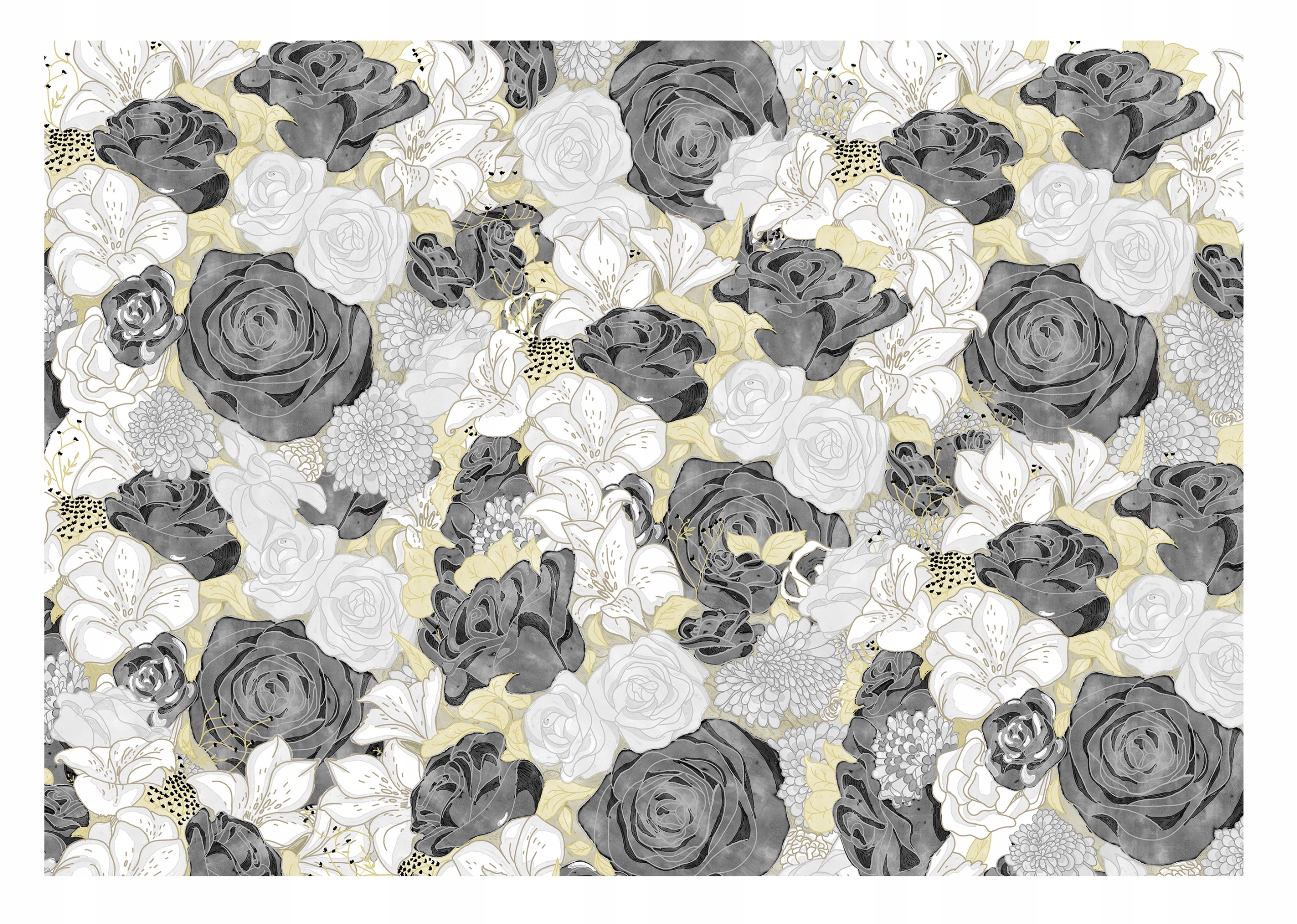 Fototapeta Glamour S Květinami XXL na zeď 416x254