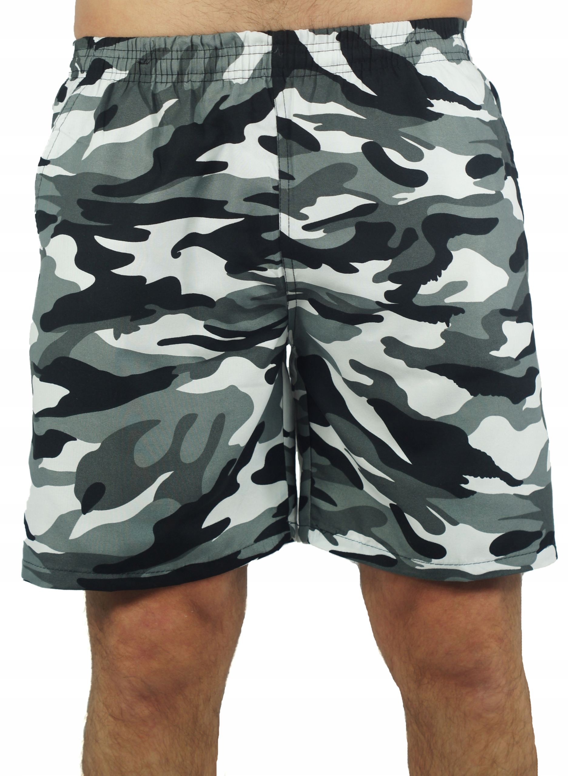 

Krótkie Spodenki Męskie Kąpielowe Moro Cz r.2XL