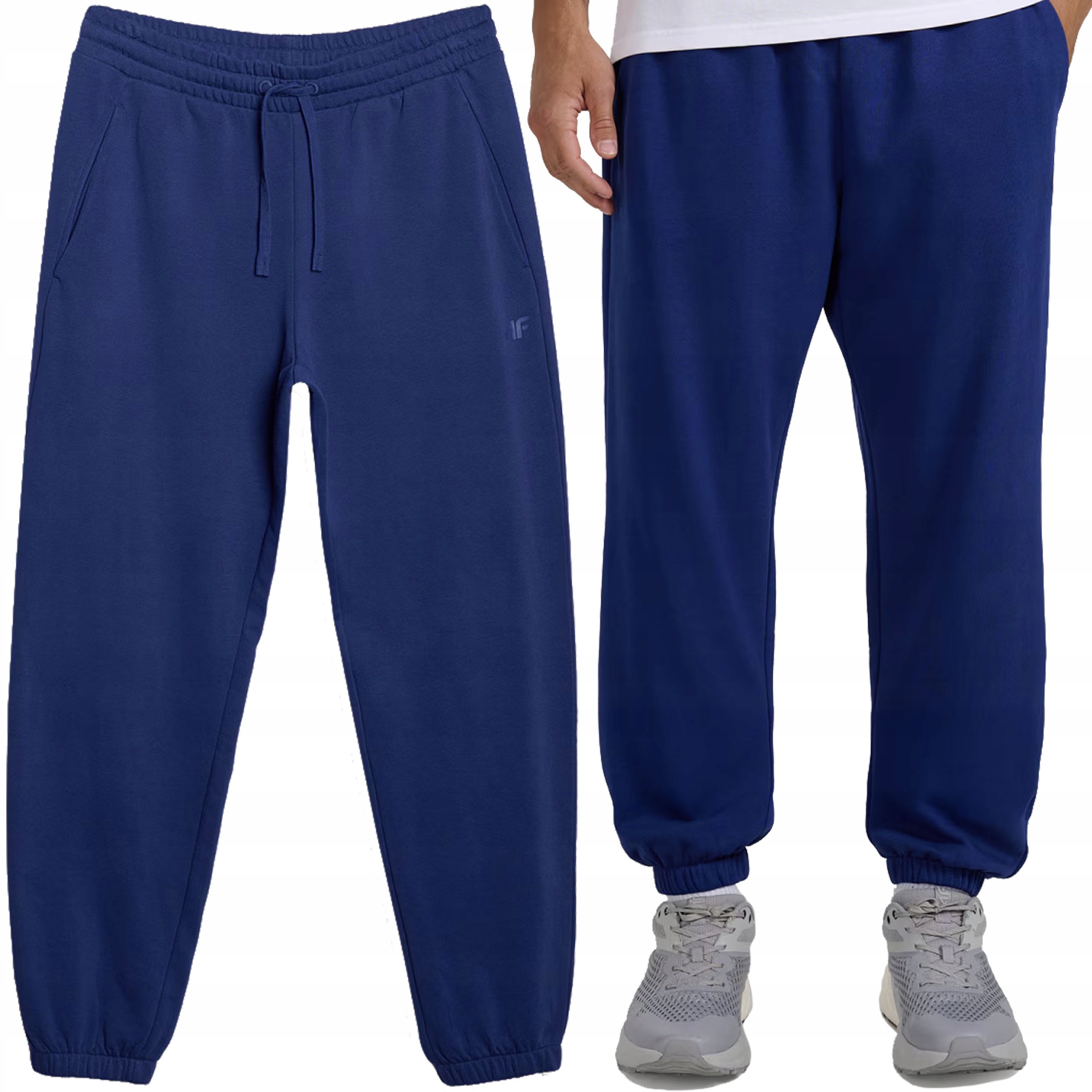 Spodnie Dresowe Męskie 4F Joggery Sportowe Dresy Bawełniane M1139-031S-3XL