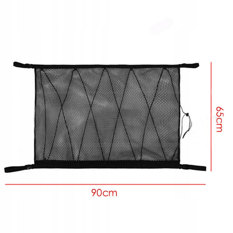 ORGANIZER KIESZEŃ SIATKA TORBA POD SUFIT SAMOCHODU Producent bez marki