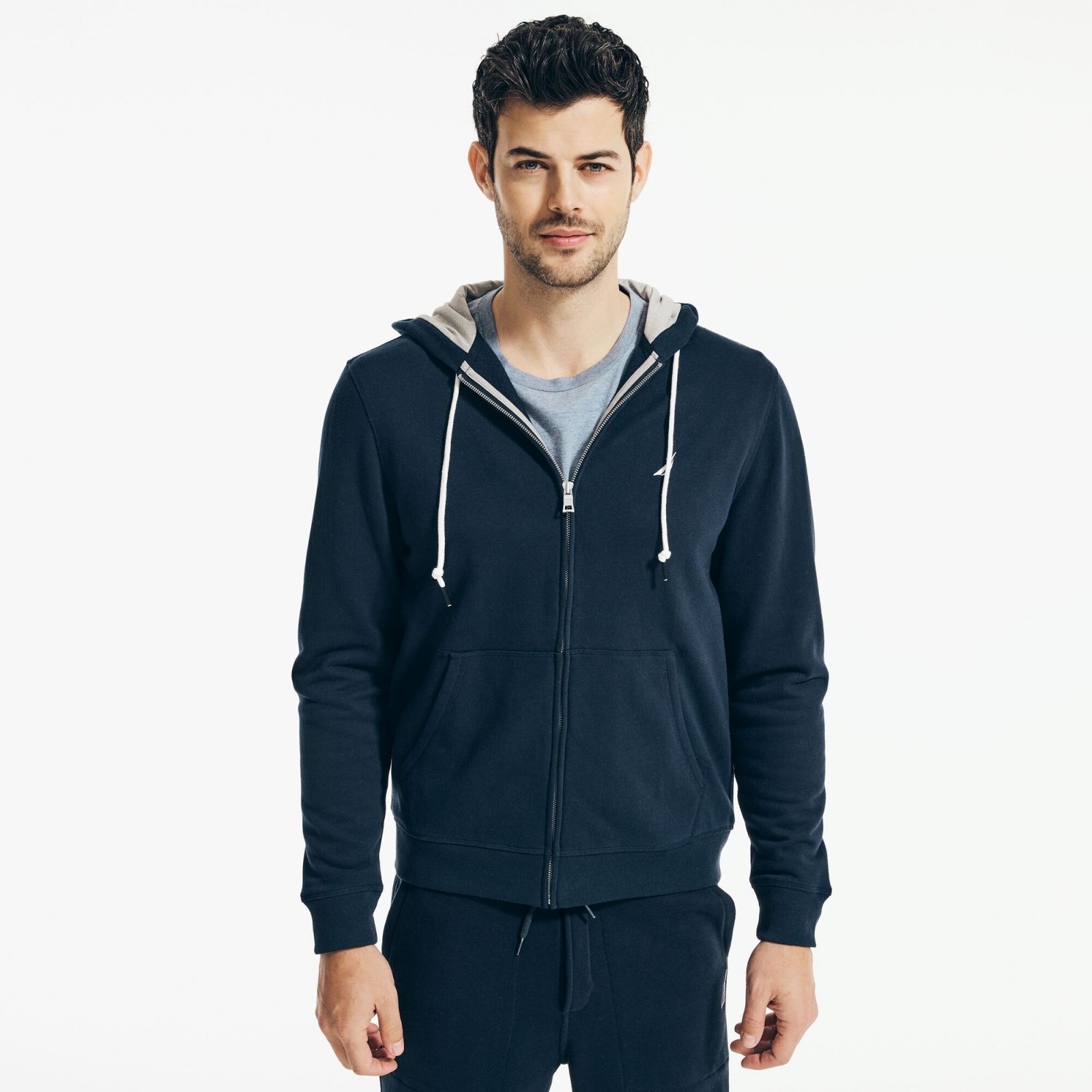 Nautica pánská mikina Solid modrá XL