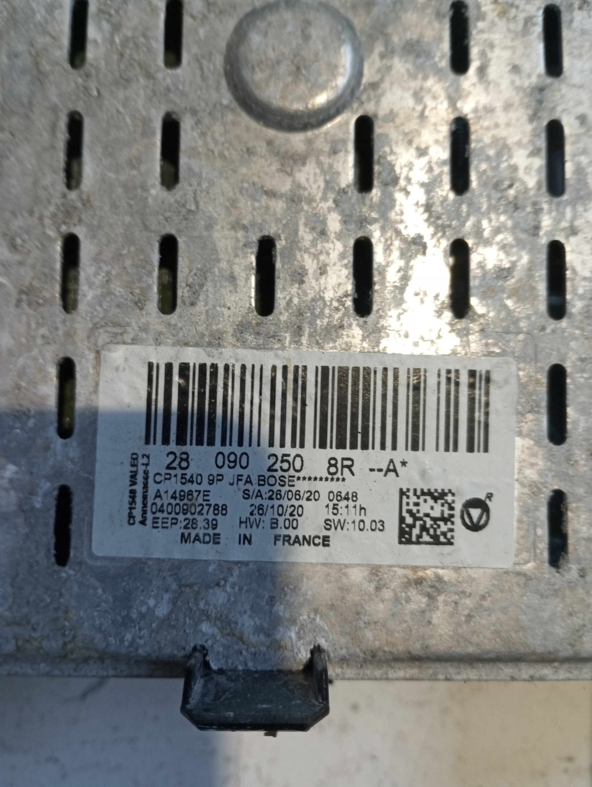 Écran RENAULT SCENIC IV 2,0DCI 280902508R