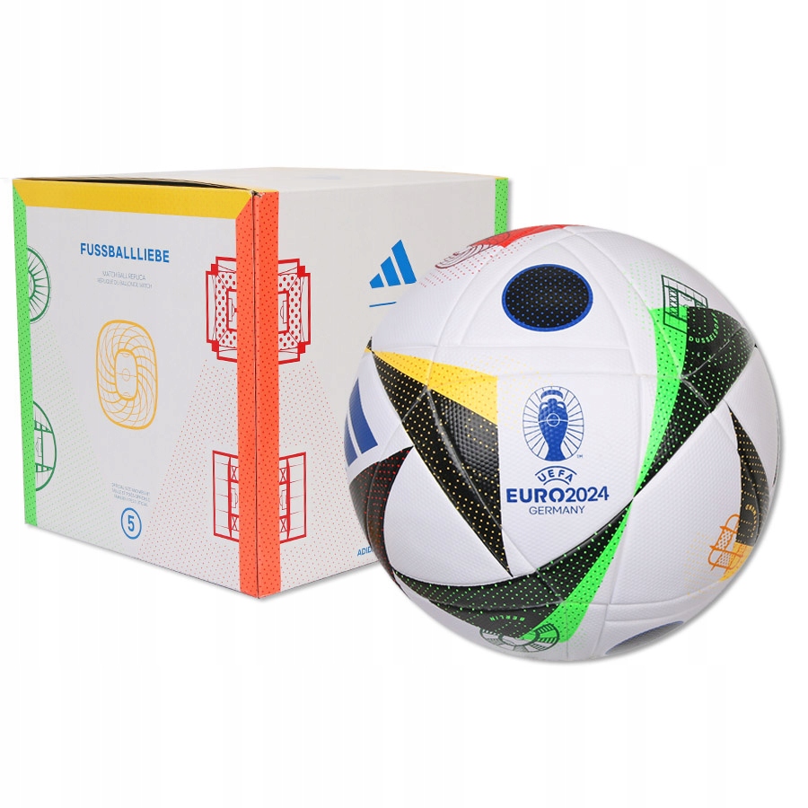 Adidas Piłka Nożna Euro24 Fussballliebe League Box Karton 5