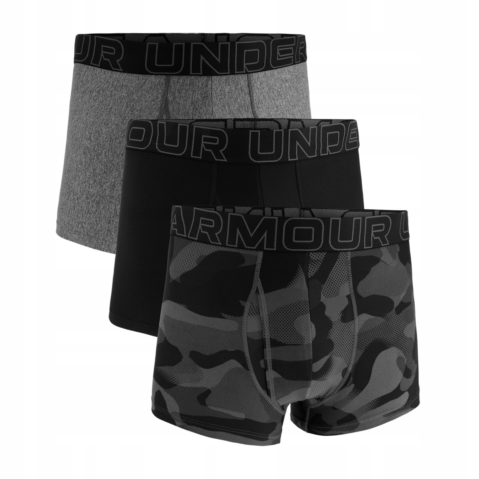 Boxerky, tangá, slipy Under Armour Perf Tech Nov 3in 3ks