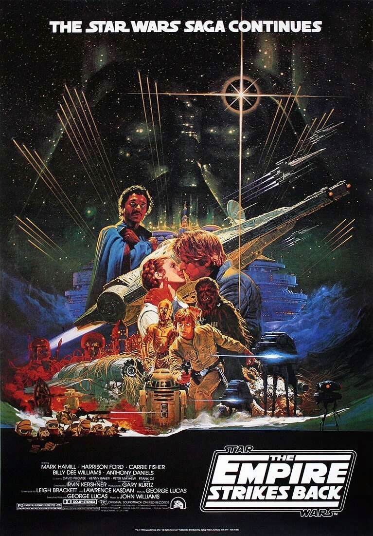 Star Wars Imperium Kontratakuje plakat 68,5x101,5