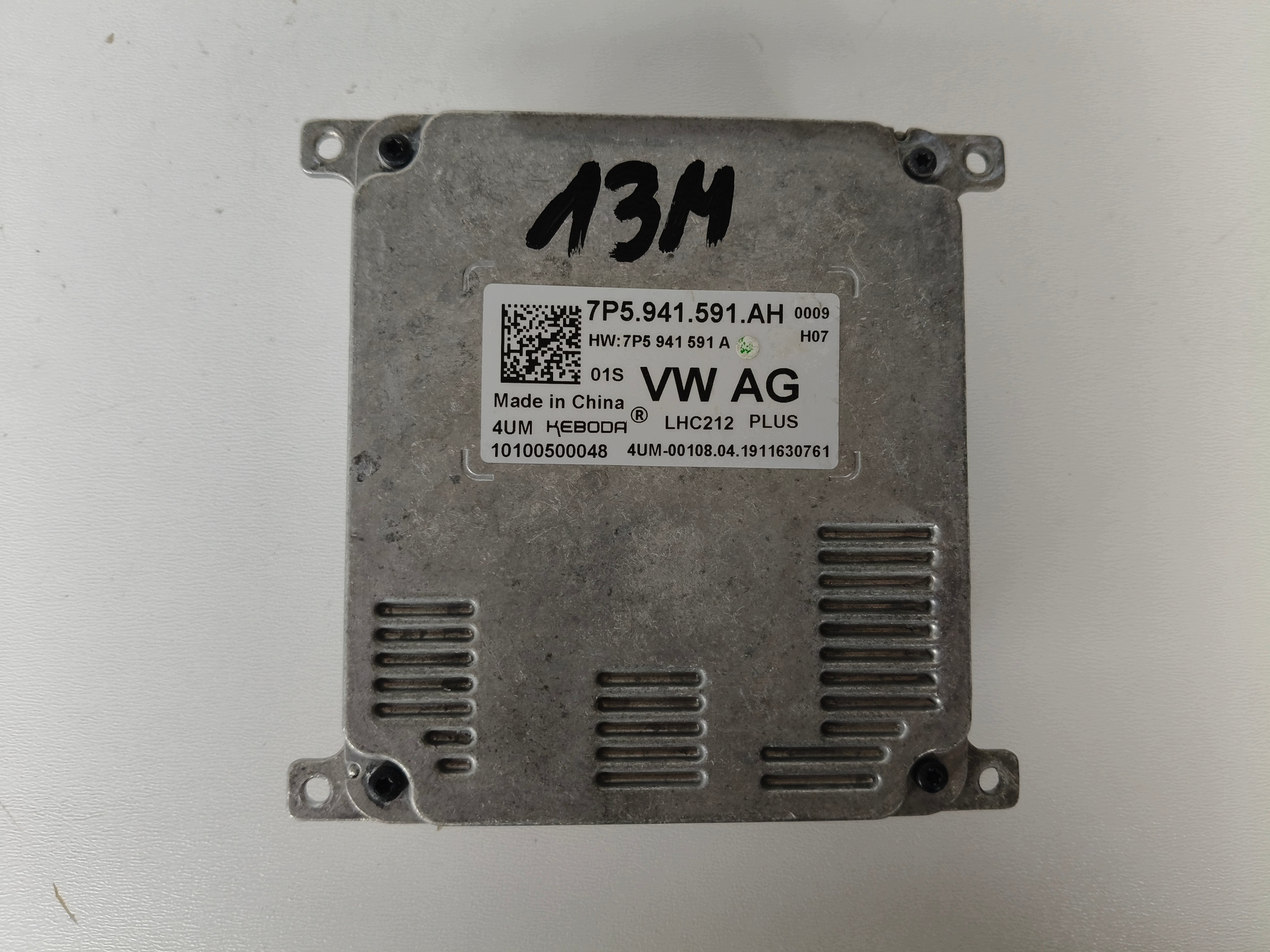control unit module lights LED VW AUDI SKODA 7P5941591AH