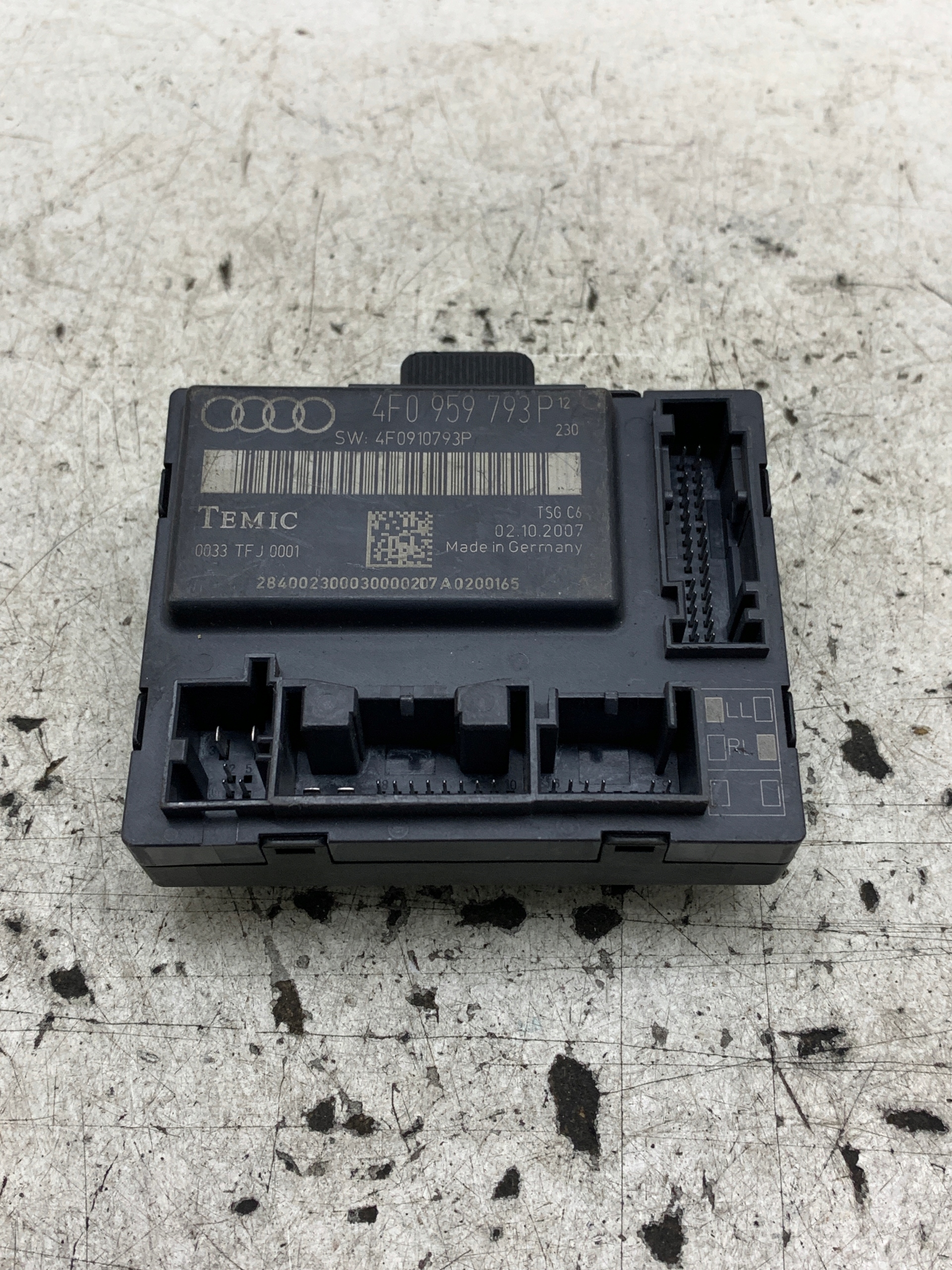 modul Bedienteil Tür links vorne 4F0959793P AUDI