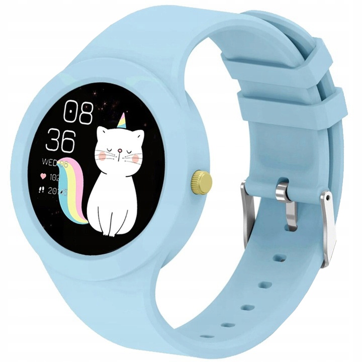 Zegarek dziecięcy Smartwatch Gravity Blue Rozmowy Gry Sport