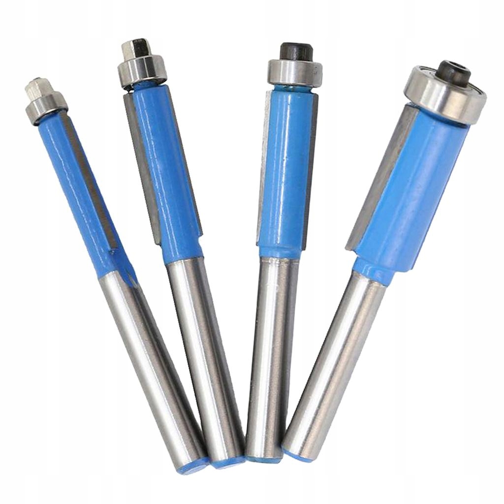 4pcs Flush Pattern Router Bit Woodworking Rodzaj frezu inny