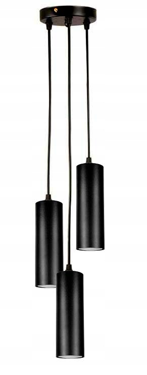 

Lampa Wisząca Zwis żyrandol sufitowa Tuba 15 GU10