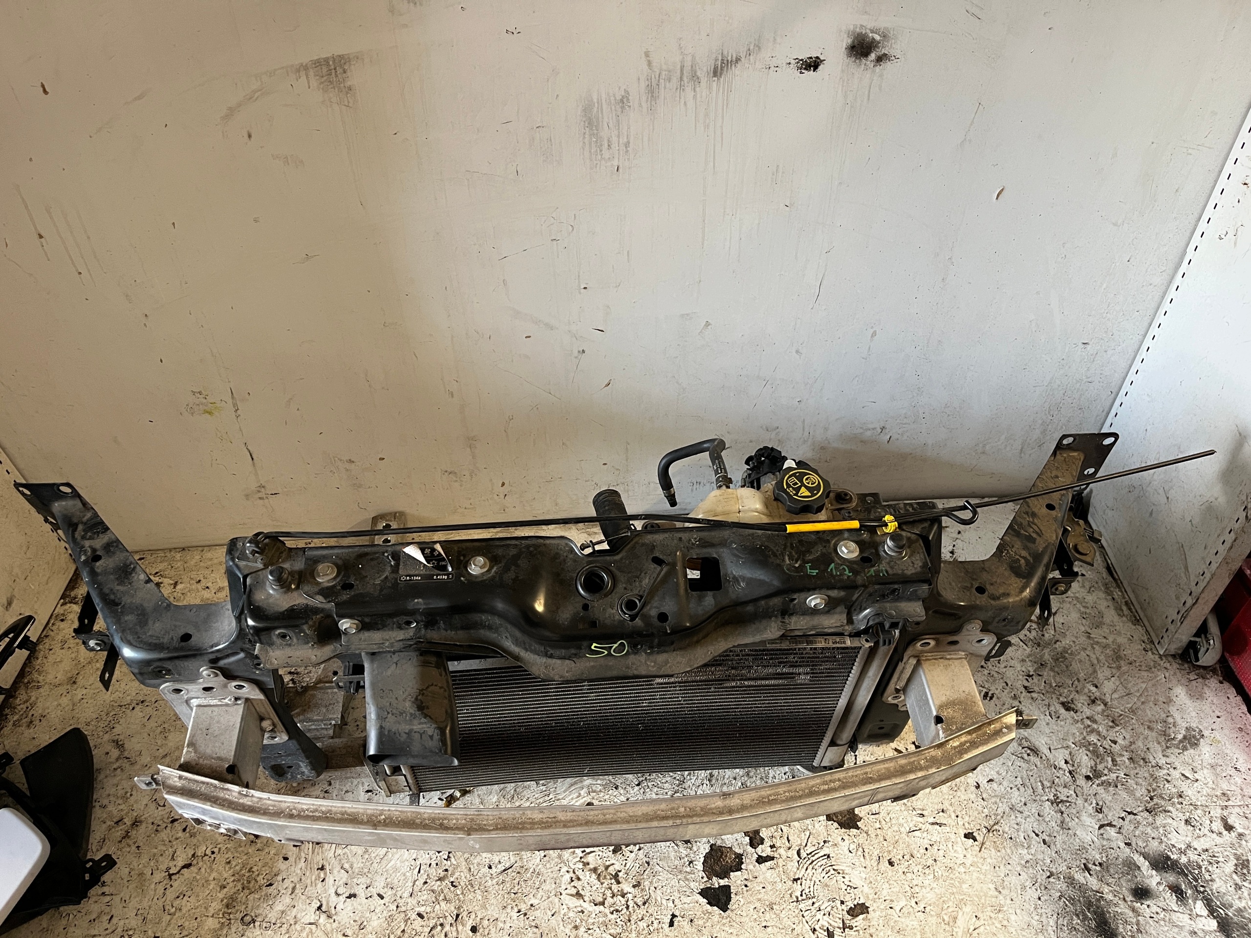 OPEL CORSA E support panel for radiators radiator sider OKULARY 1.2 1.4 without TURBO