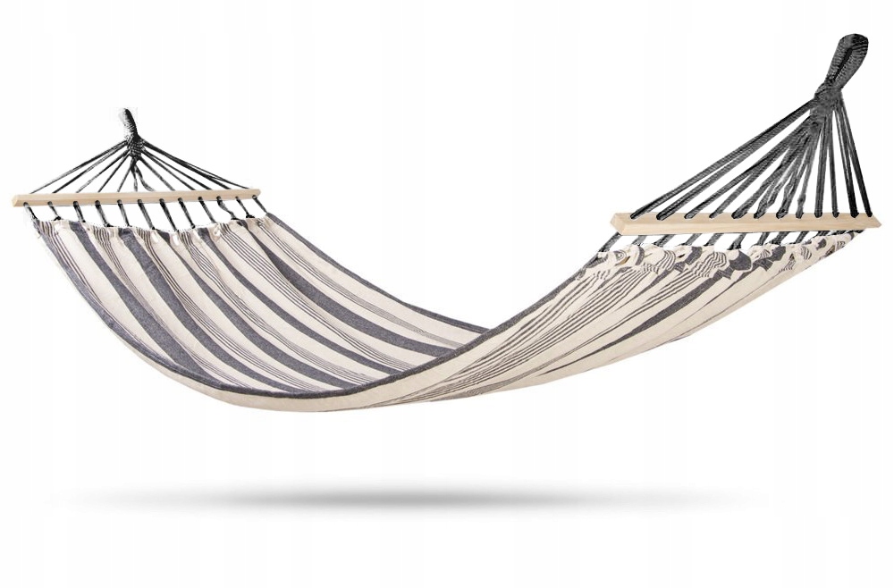 HAMAK OGRODOWY Z DRĄŻKIEM 2-OSOBOWA DUŻA HUŚTAWKA Model 5DOM/HAM4/2020/VRT