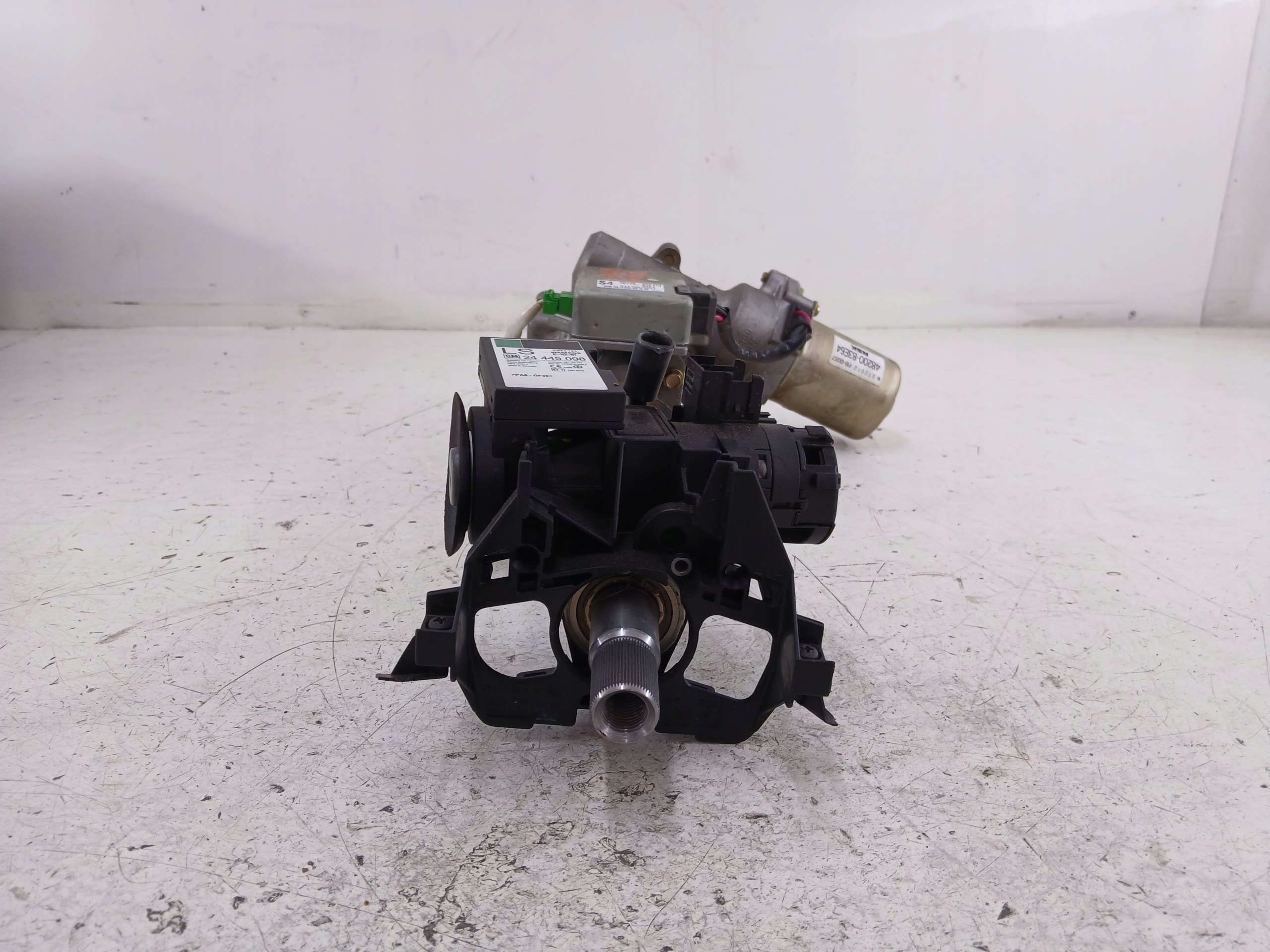 OPEL AGILA A steering wheel rod control 38720-83E40 48200-83E64