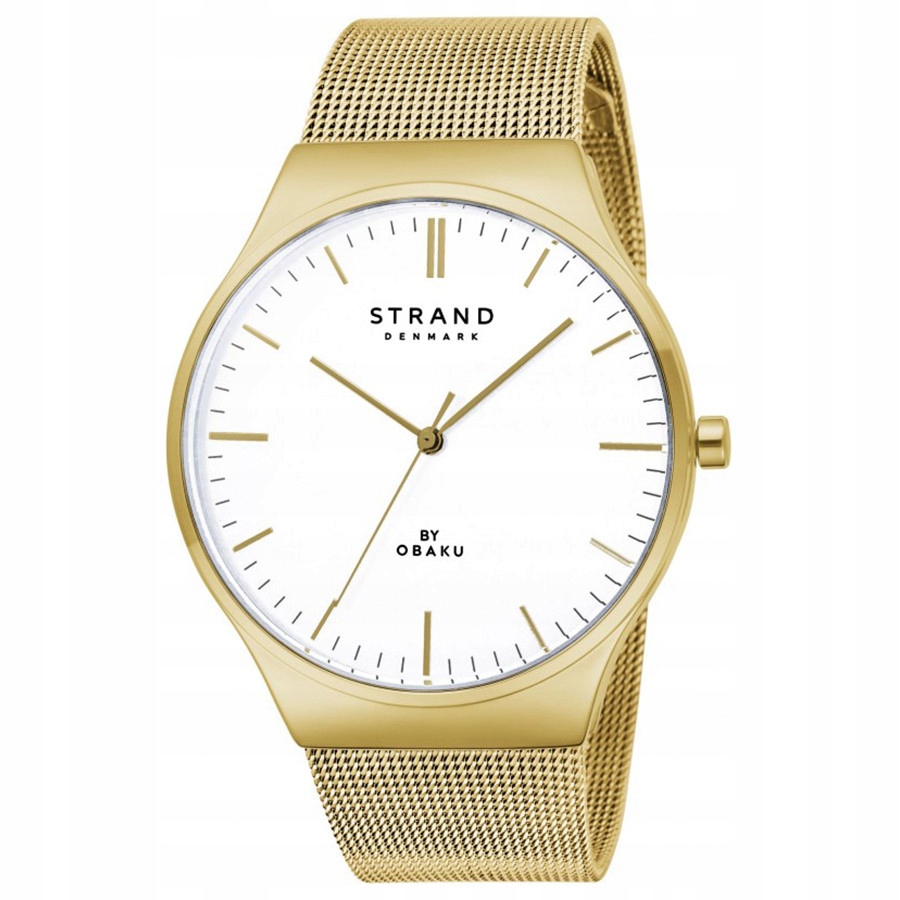 Dámské hodinky Strand S717LXGWMG zlaté