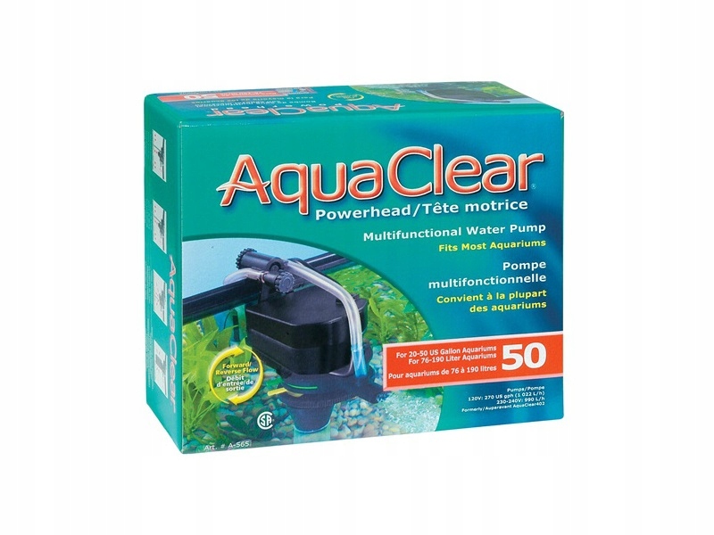 

Hagen AquaClear 50 Pompa Turbina Powerhead