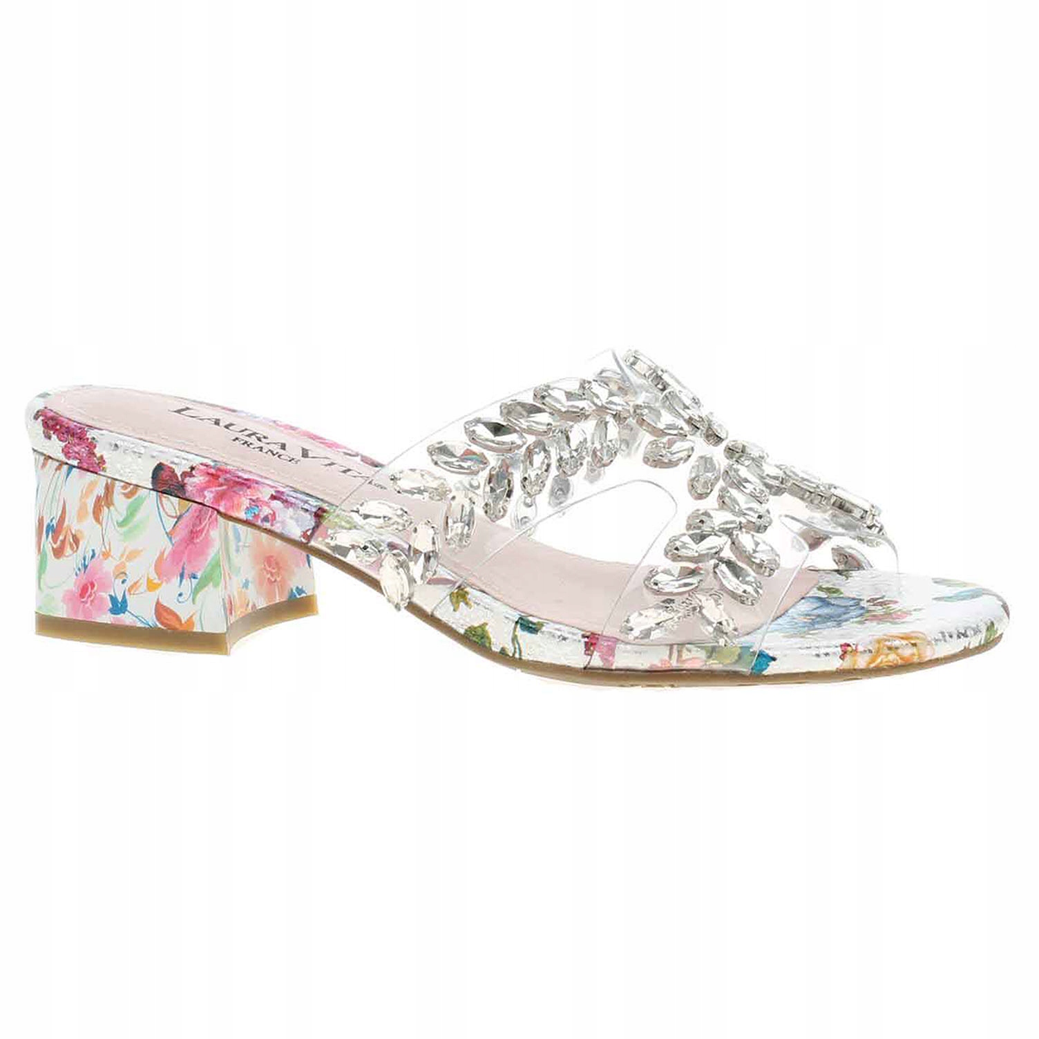 Dámské pantofle Laura Vita Hucbio 41 blanc 38