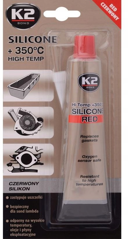 

Silikon Czerwony Do 350ST 85G K2 B2400