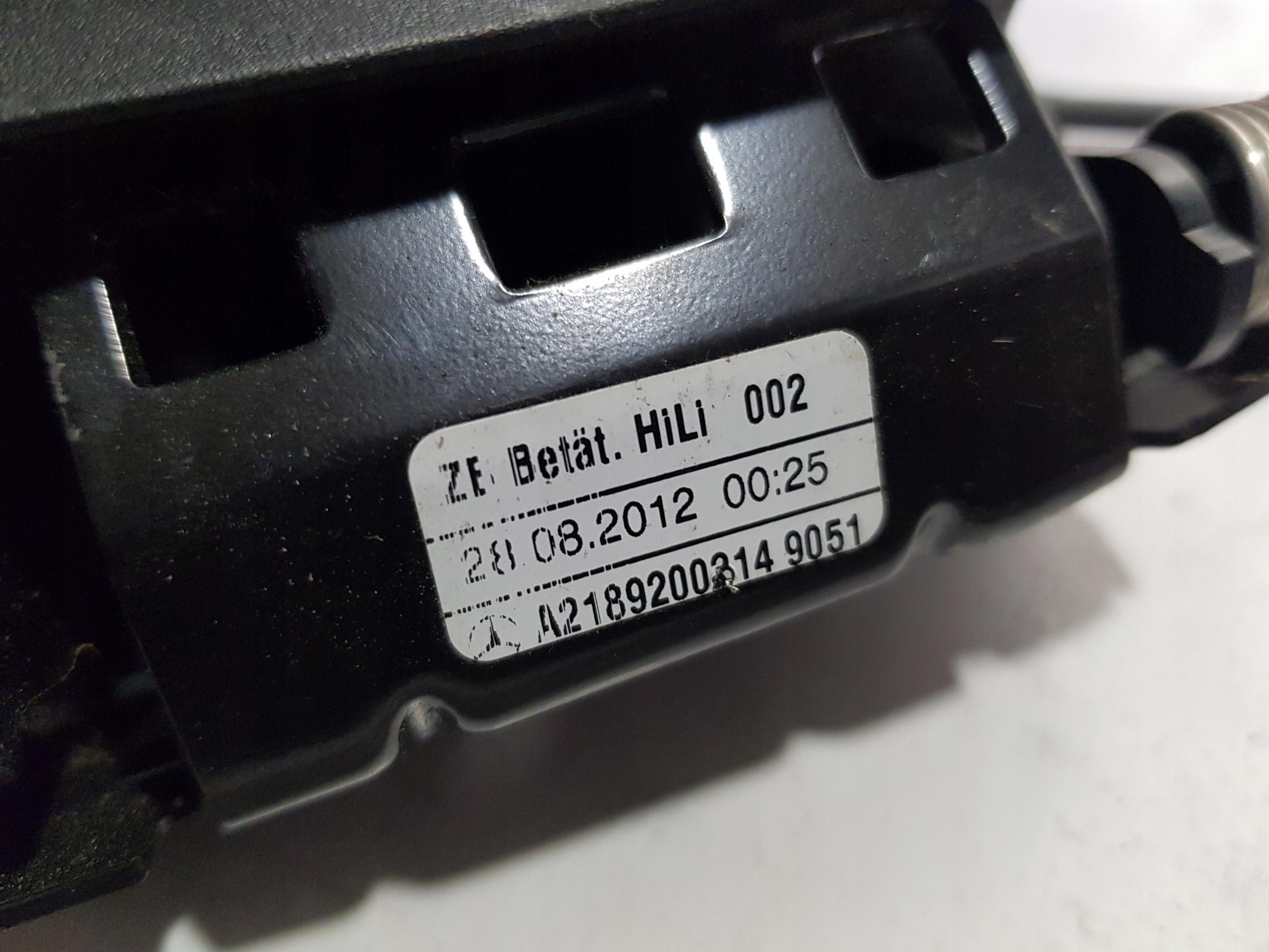 MERCEDES CLS W218 handle RYGIEL lock KANAPY left rear part