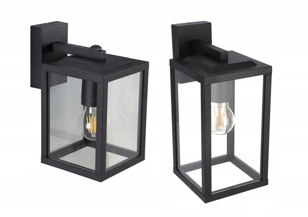 LAMPA kinkiet OGRODOWY zewnętrzna ELEWACYJNA 1xE27 EDO Maksymalna moc pojedynczego źródła światła 40 W