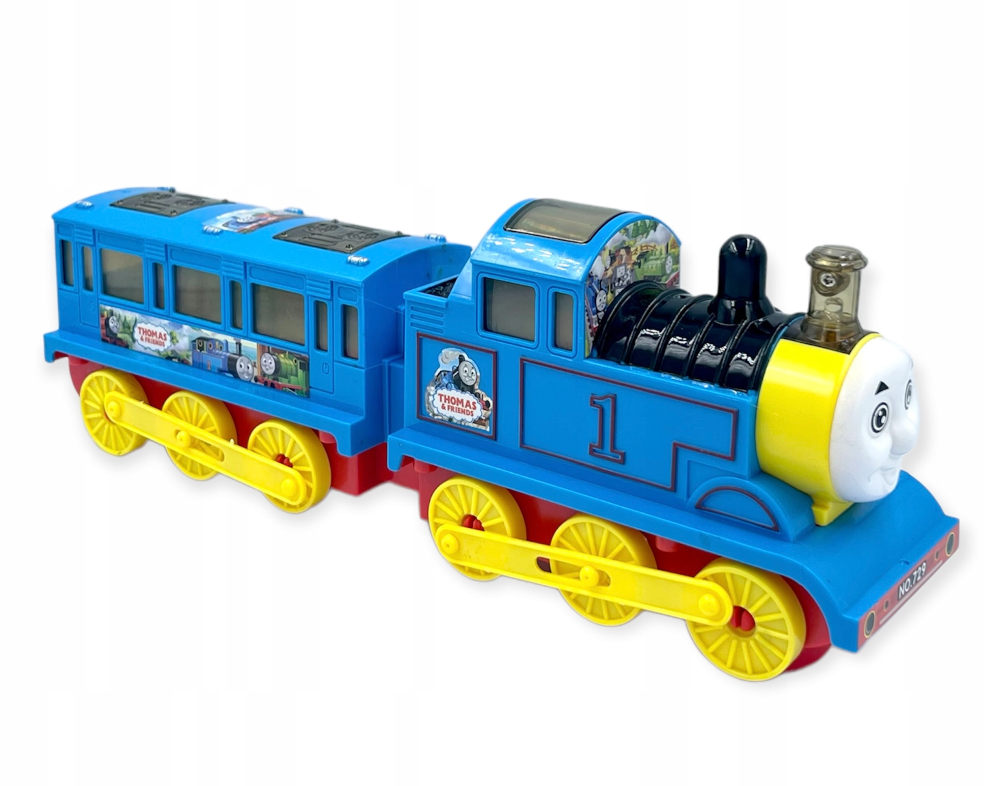 POCIĄG CIUCHCIA LOKOMOTYWA Z BAJKI TOMEK I PRZYJACIELE EFEKTY LED Kod producenta 00268